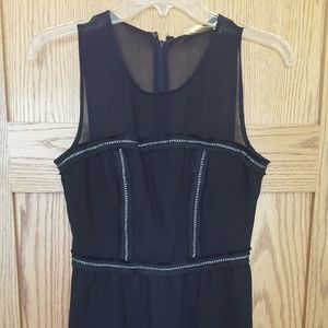 Princess vera wang black mesh dress
